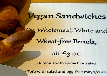 Vegan breakfast and lunch at Saker