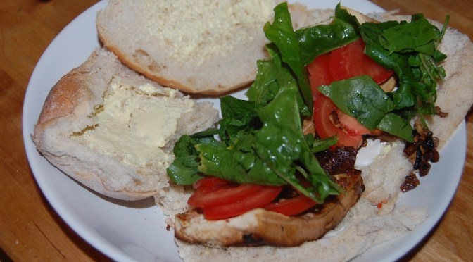 TLT (or vegan BLT) sandwiches