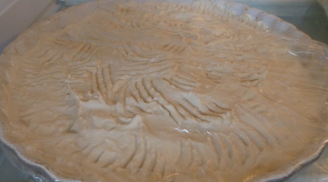 Lemon & coconut “cheesecake”