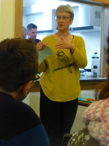 Nutrition talk (photo from Tofu Night)