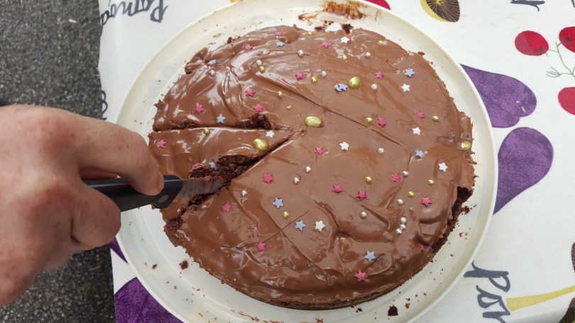 Unitarian 2015 pot luck: 03 chocolate cake