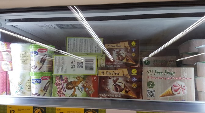 Morrisons Todmorden ice creams