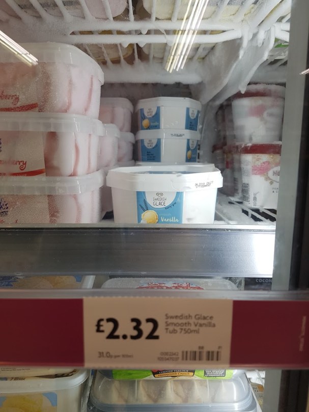 Morrisons Todmorden Swedish Glace