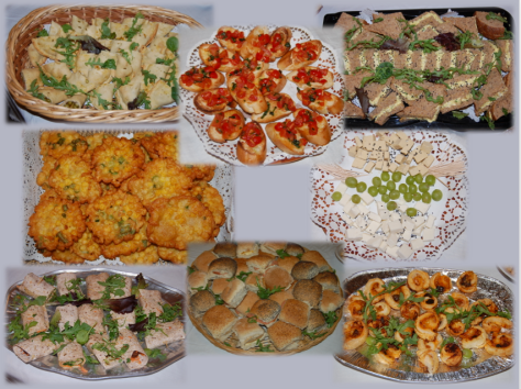 Choral savoury dishes