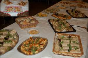 Catering for Todmorden Choral Society spring 2017 concert
