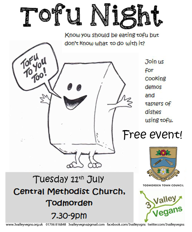 Tofu Night 2017 flyer