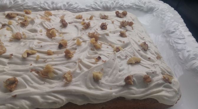 Angie’s #vegan carrot cake