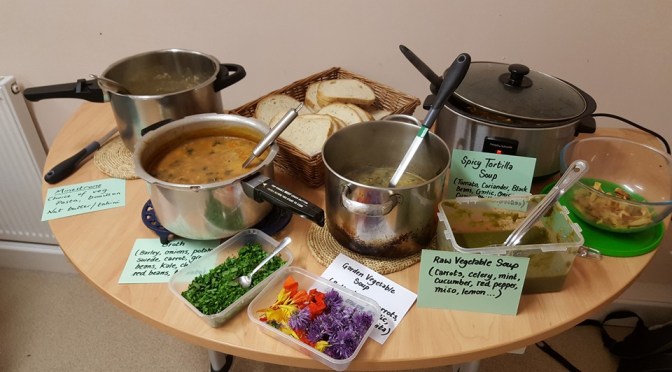 Cowspiracy soup pot luck
