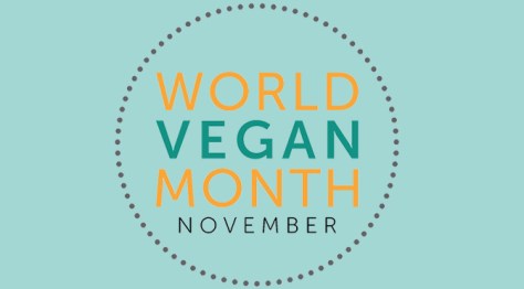 world vegan month 2018 logo