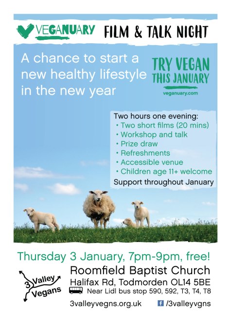 Veganuary poster