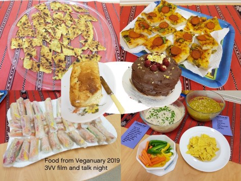 Veganuary 2019 food