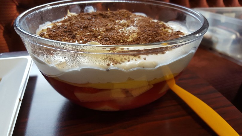 Strawberry trifle