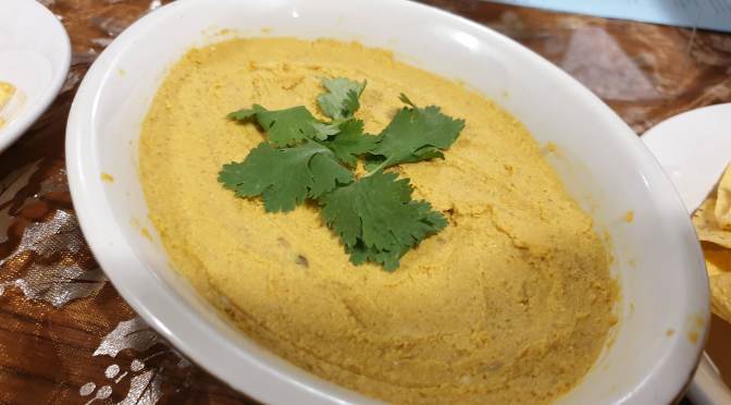 Vegan sunflower seed cheese by Hilary (Christmas 2019)