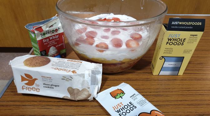 Strawberry trifle by Phil (Christmas 2019)